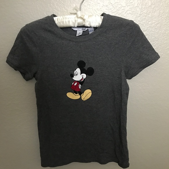 H&M | Shirts & Tops | Mickey Mouse Crew Tee | Poshmark